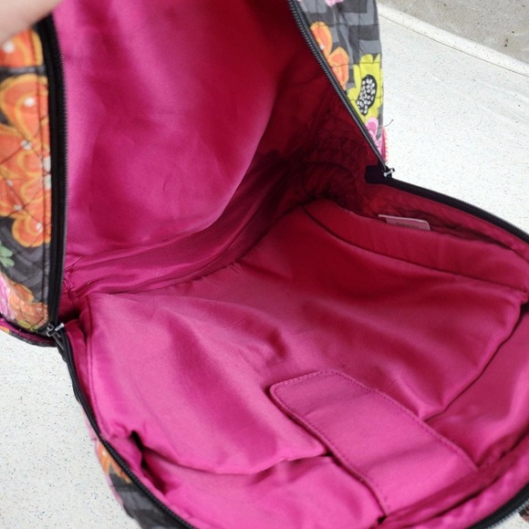 Vera Bradley Backpack floral paisley - Picture 9 of 12